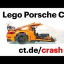 LEGO-Porsche Crash-Test in Slow-Motion