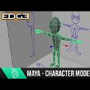 Maya for Beginners Tutorial: 3D Modeling A Simple Human Character In Maya Part 1 by Misterh3D