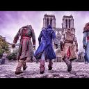 Assassin's Creed Unity Meets Parkour in Real Life - 4K!