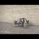 VertiGo - A Wall-Climbing Robot Including Ground-Wall Transition